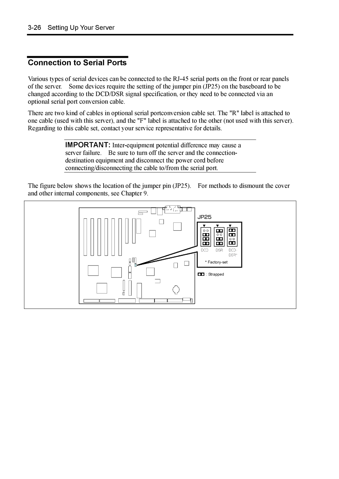 NEC 140Rc-4 manual Connection to Serial Ports 