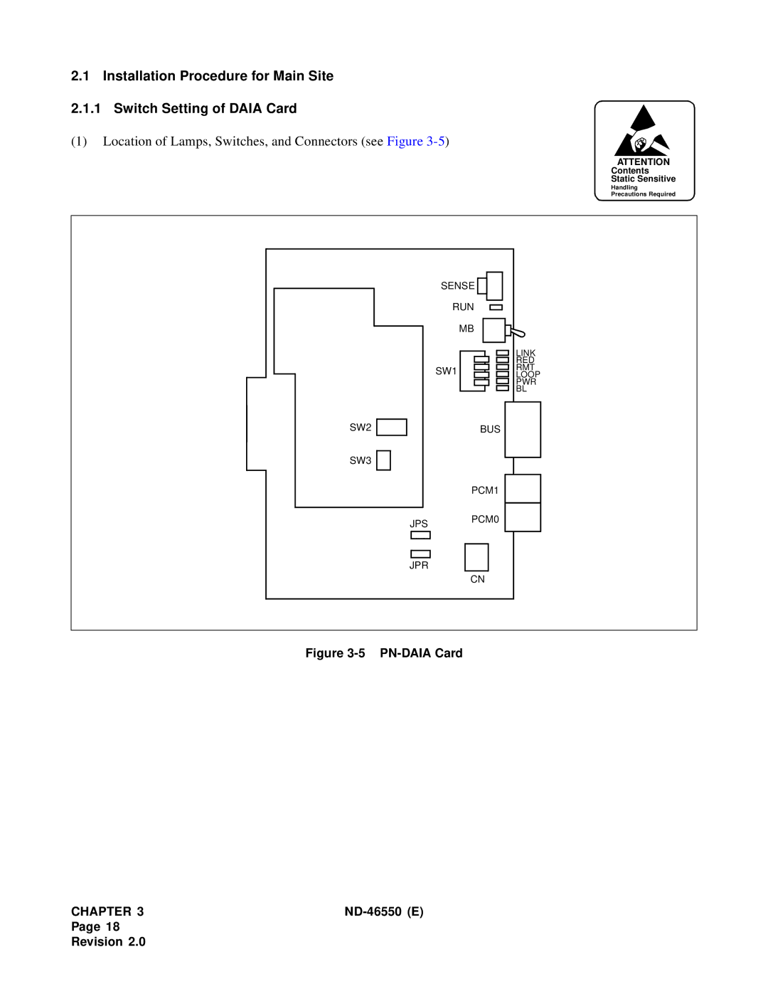 NEC 151944 system manual Location of Lamps, Switches, and Connectors see Figure 