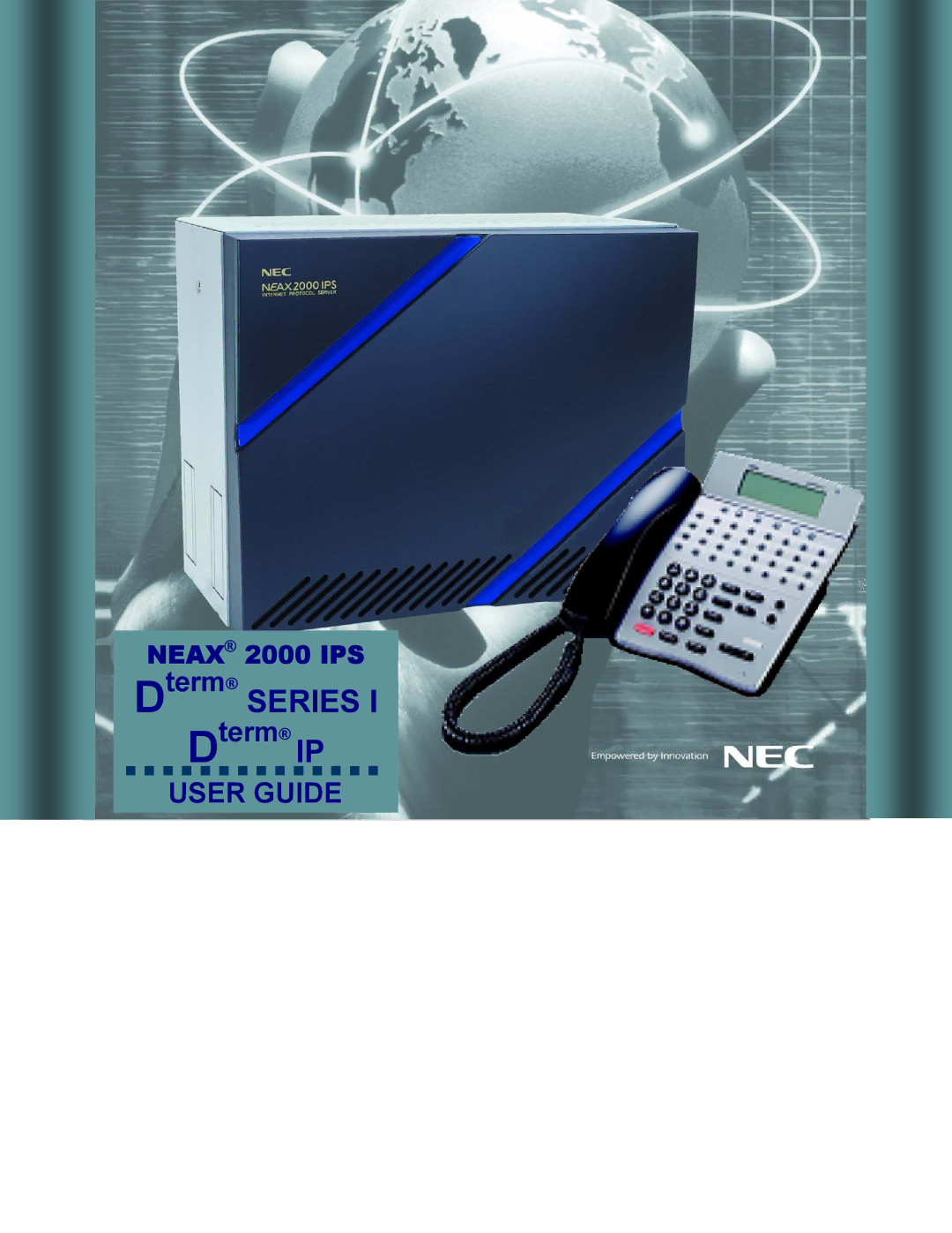 NEC 2000 IPS manual Dterm Series 