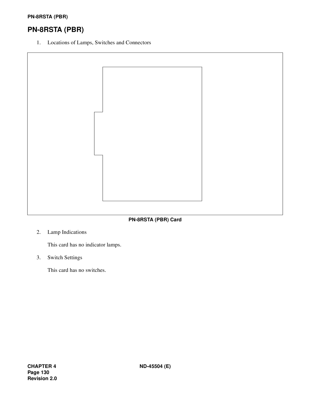 NEC 2000 IVS manual PN-8RSTA PBR 