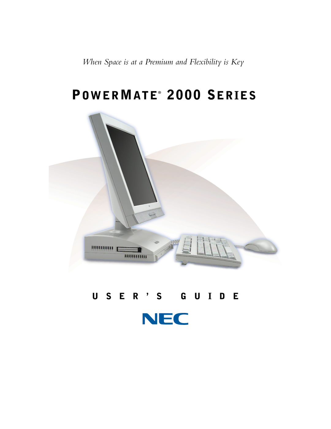 NEC 2000 manual 