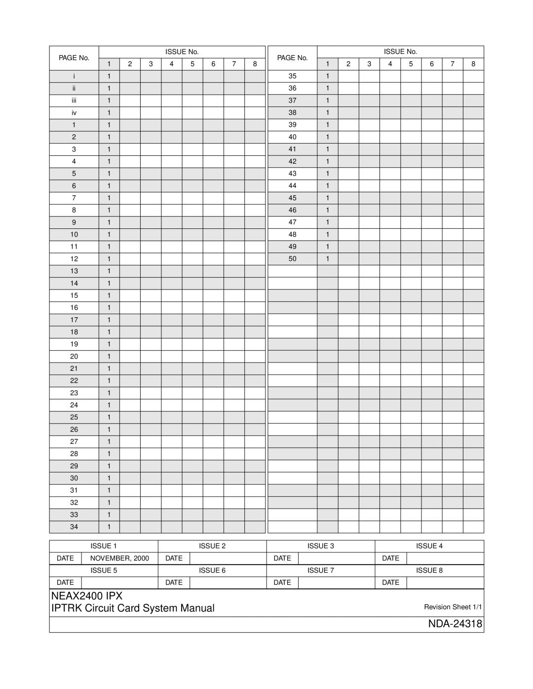 NEC 2400 ipx system manual NEAX2400 IPX 