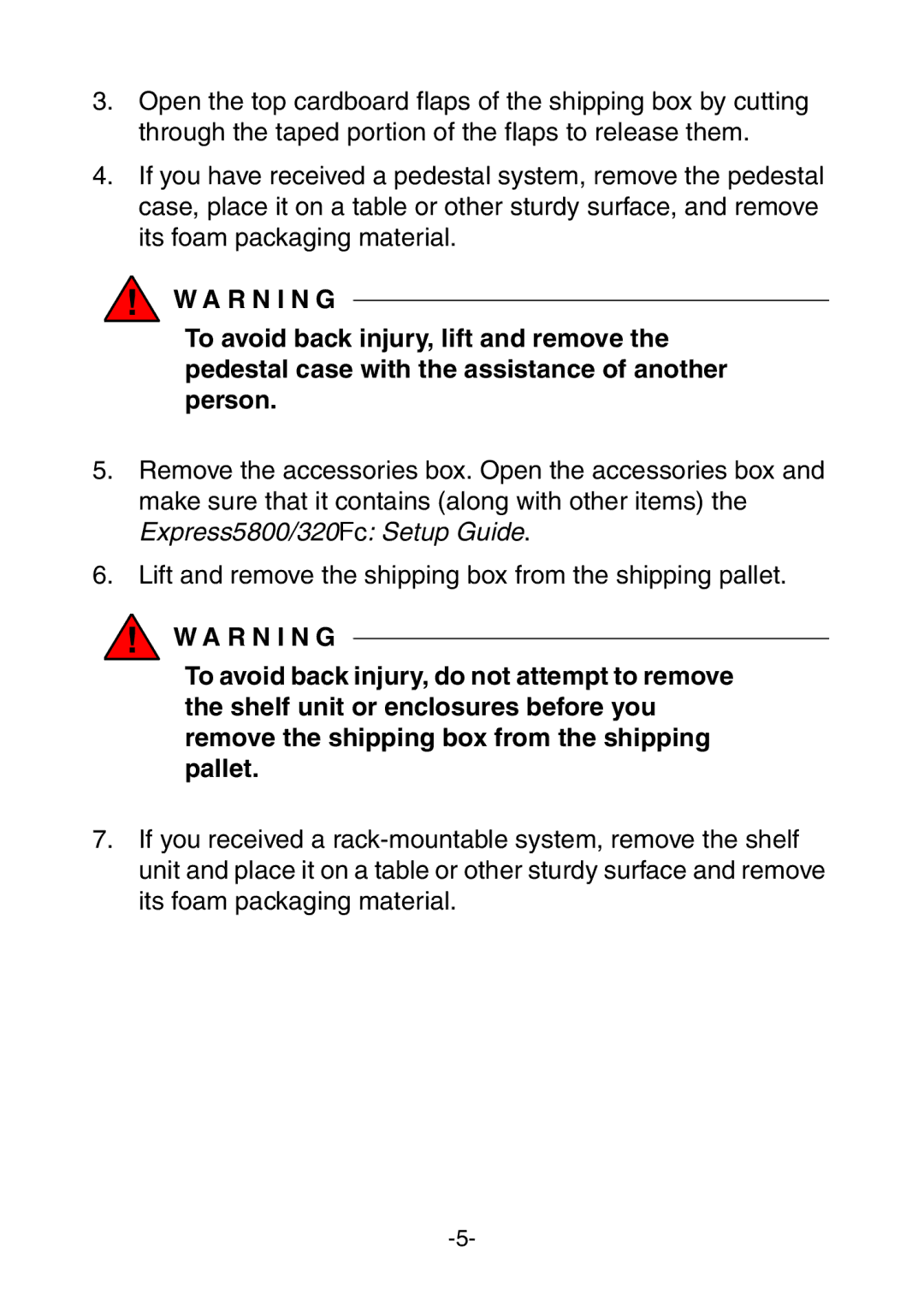 NEC 320Fc Systems manual 