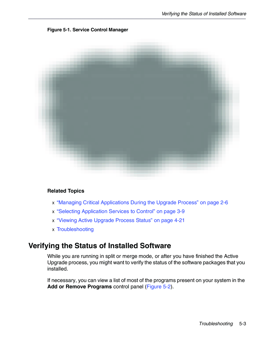 NEC 320Fc manual Verifying the Status of Installed Software, Service Control Manager 