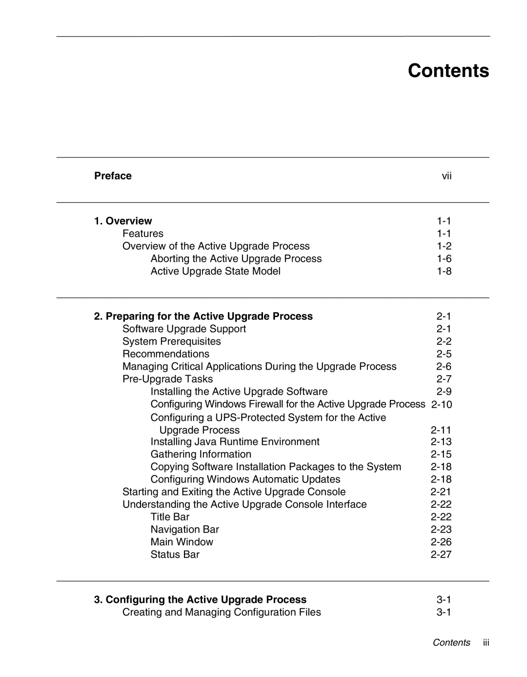 NEC 320Fc manual Contents 