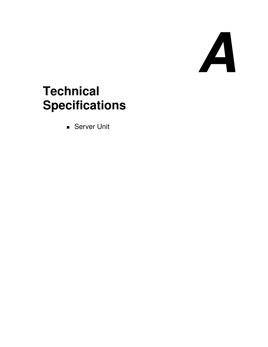 NEC 320Lb-R manual Technical Specifications 