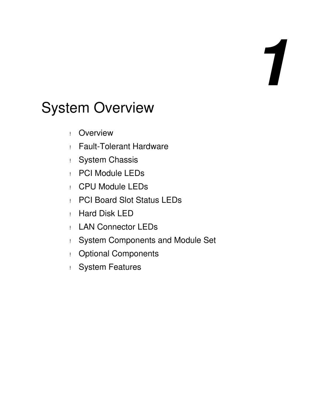 NEC 320Lb-R manual System Overview 