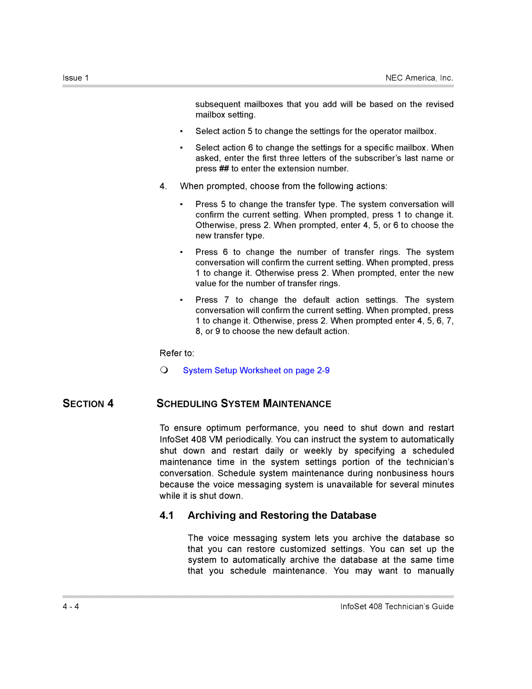 NEC 408 VM manual =556 