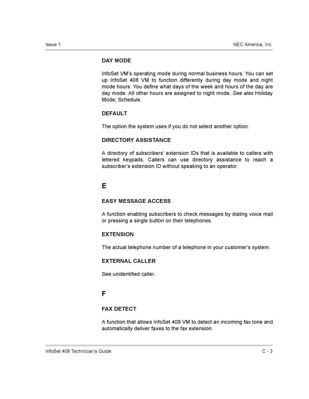 NEC 408 VM manual 0033..01.2100D#$%#.$0$###$0#D=$$ 