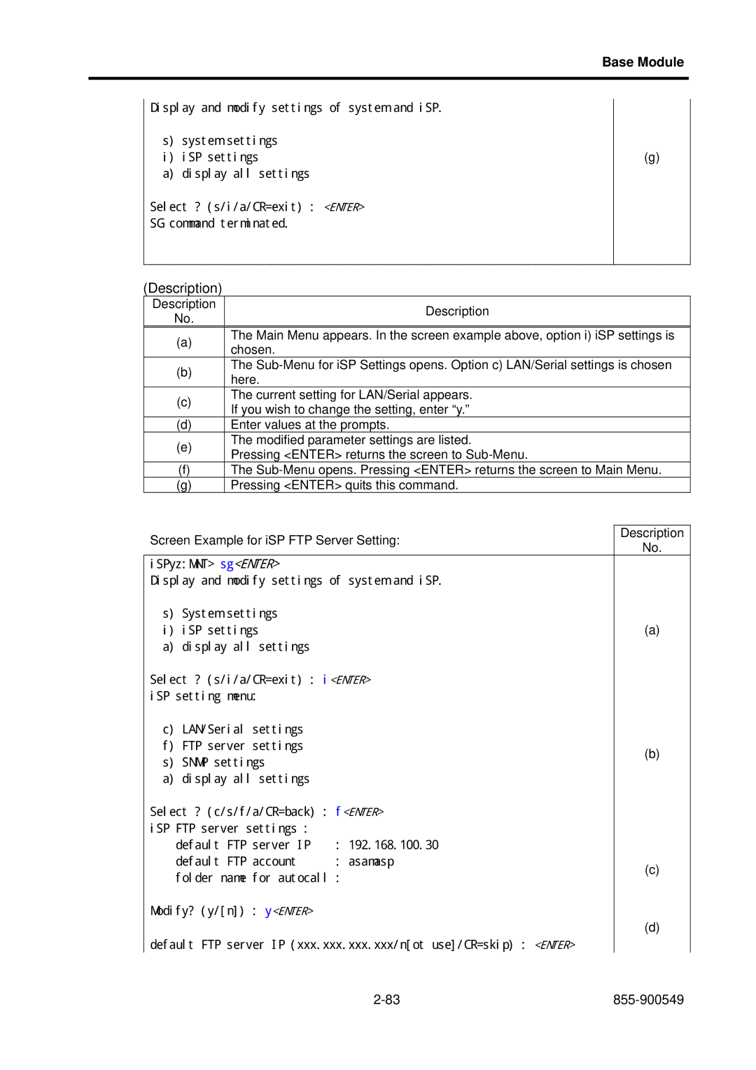 NEC 5020M-16, NX7700i operation manual Description 