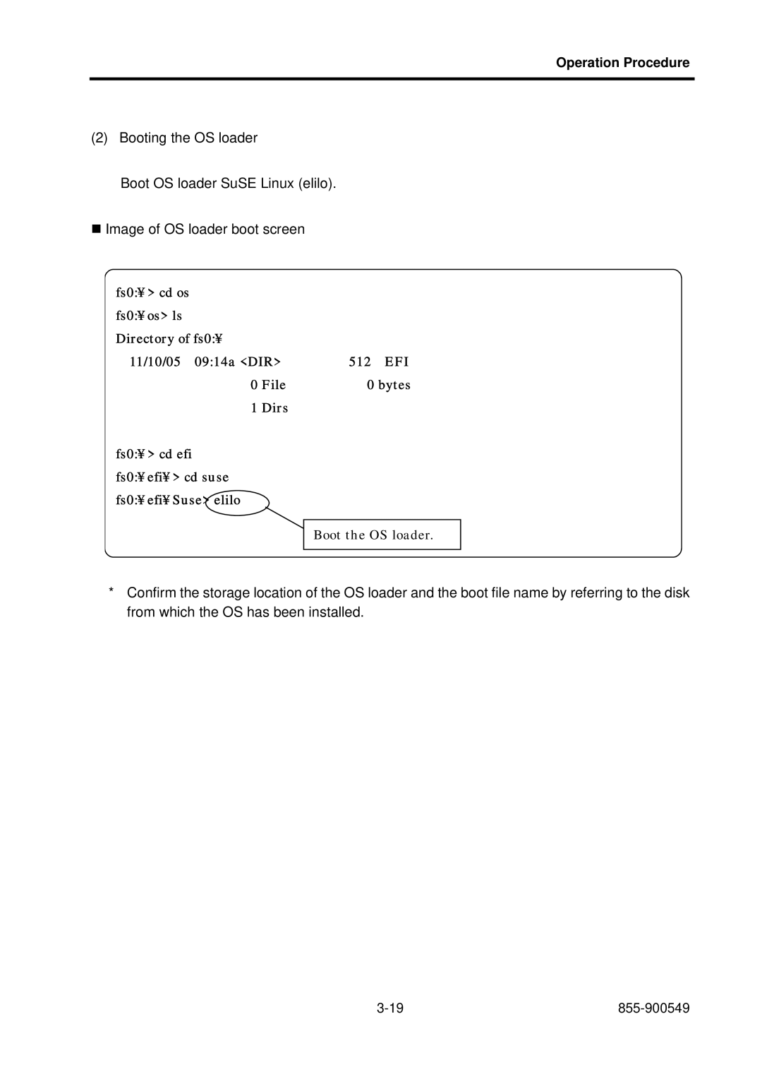 NEC 5020M-16, NX7700i operation manual Operation Procedure 