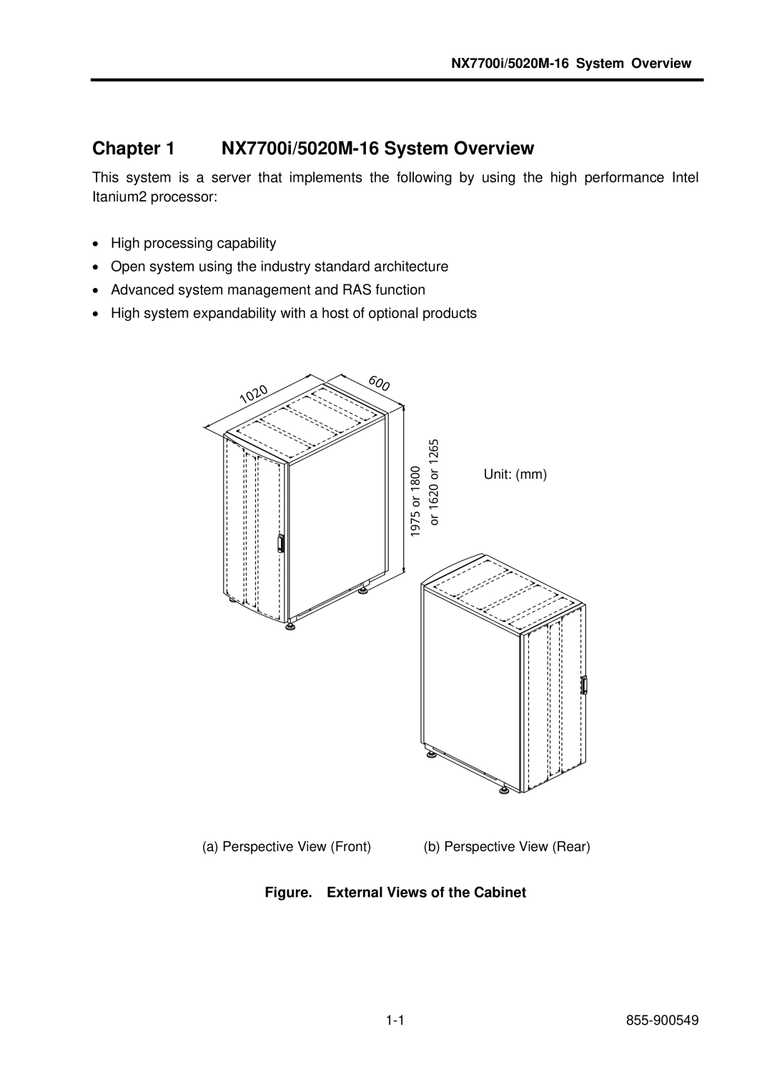 NEC operation manual NX7700i/5020M-16 System Overview 