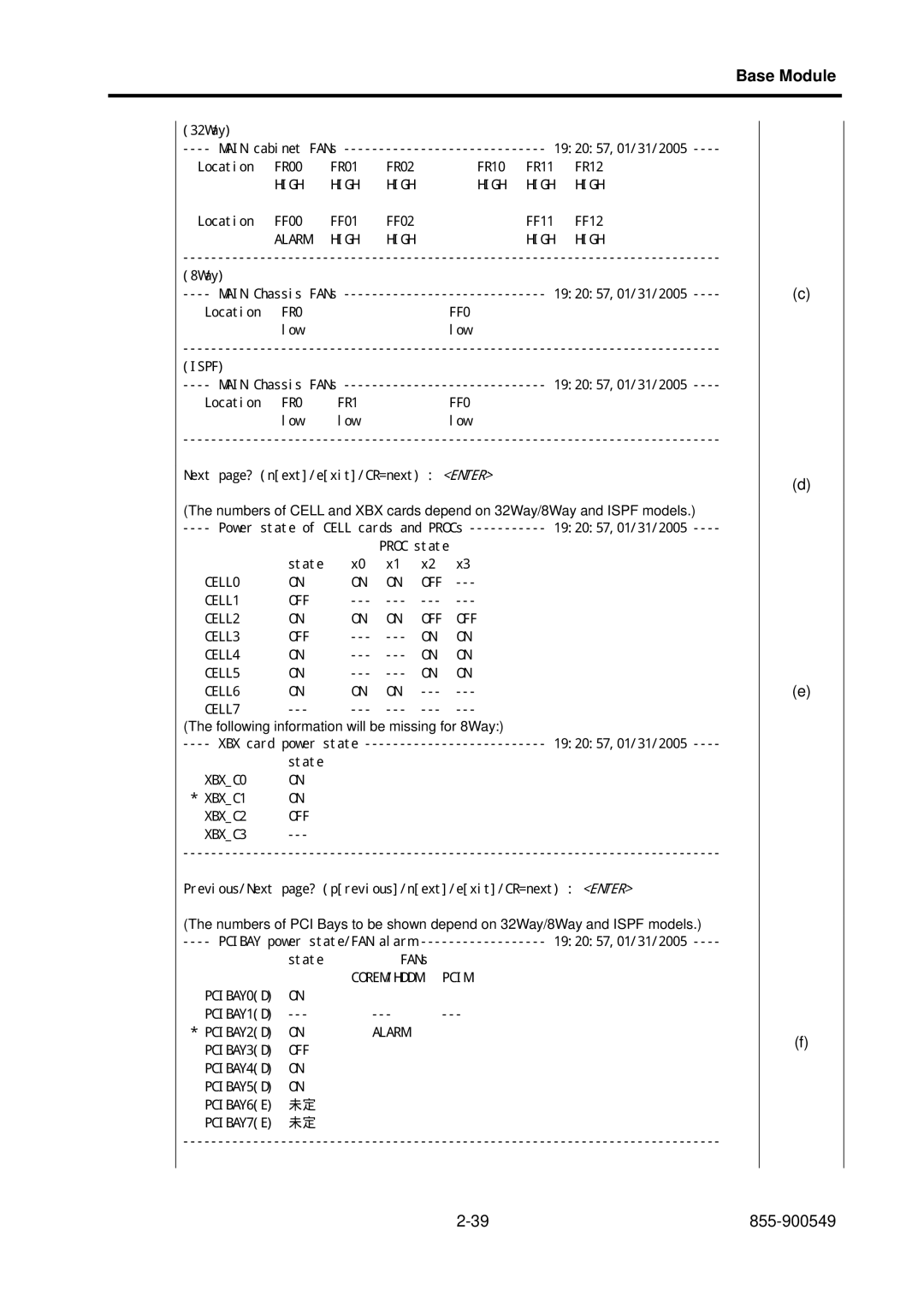 NEC 5020M-16, NX7700i operation manual High 