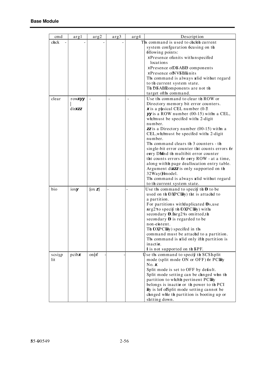 NEC NX7700i, 5020M-16 operation manual Base Module 