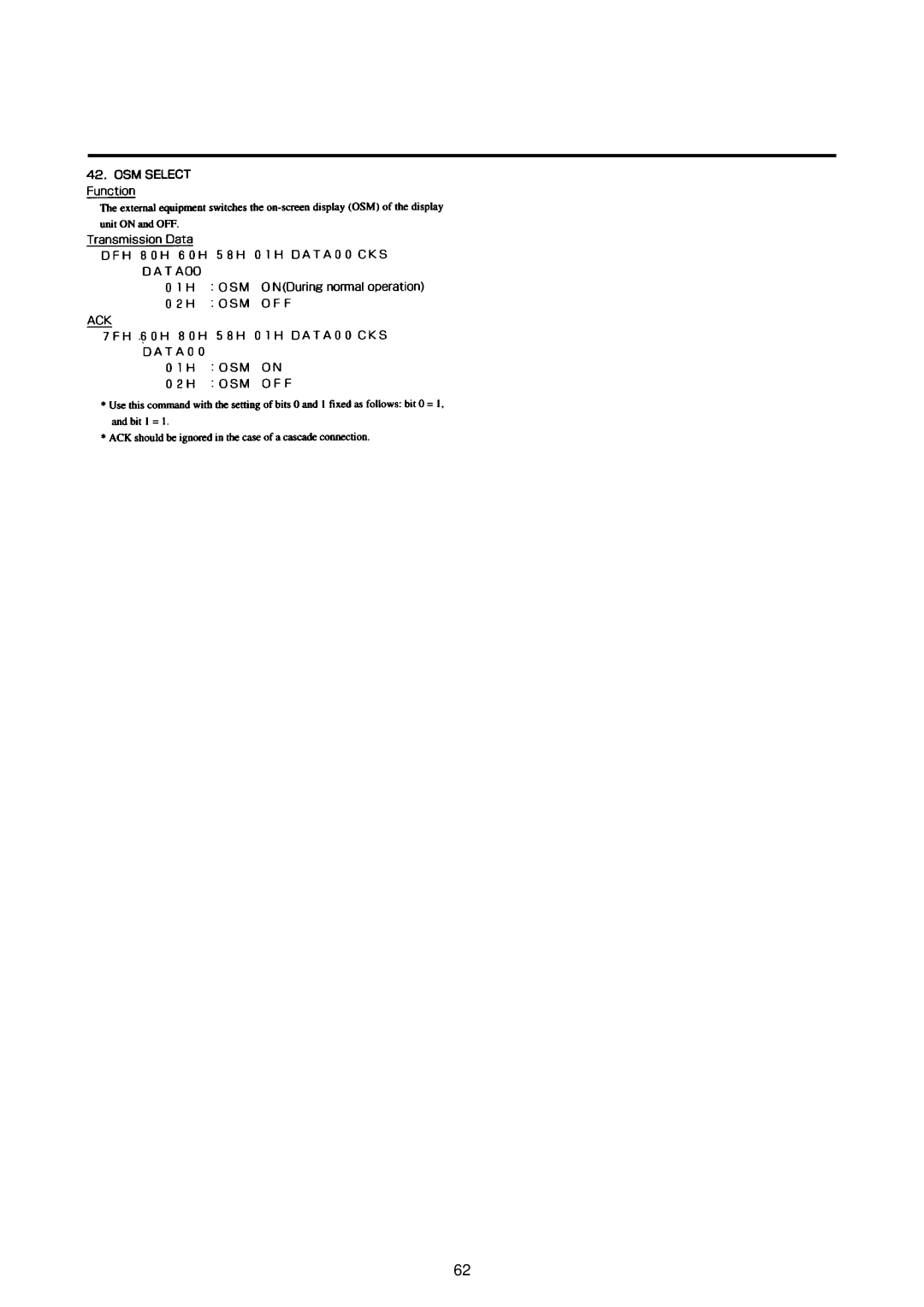 NEC 50PD1, 42PD2, 42PD2, 50PD1 user manual 