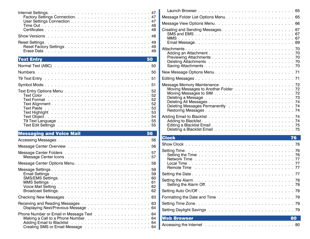 NEC 515 owner manual Messaging and Voice Mail 