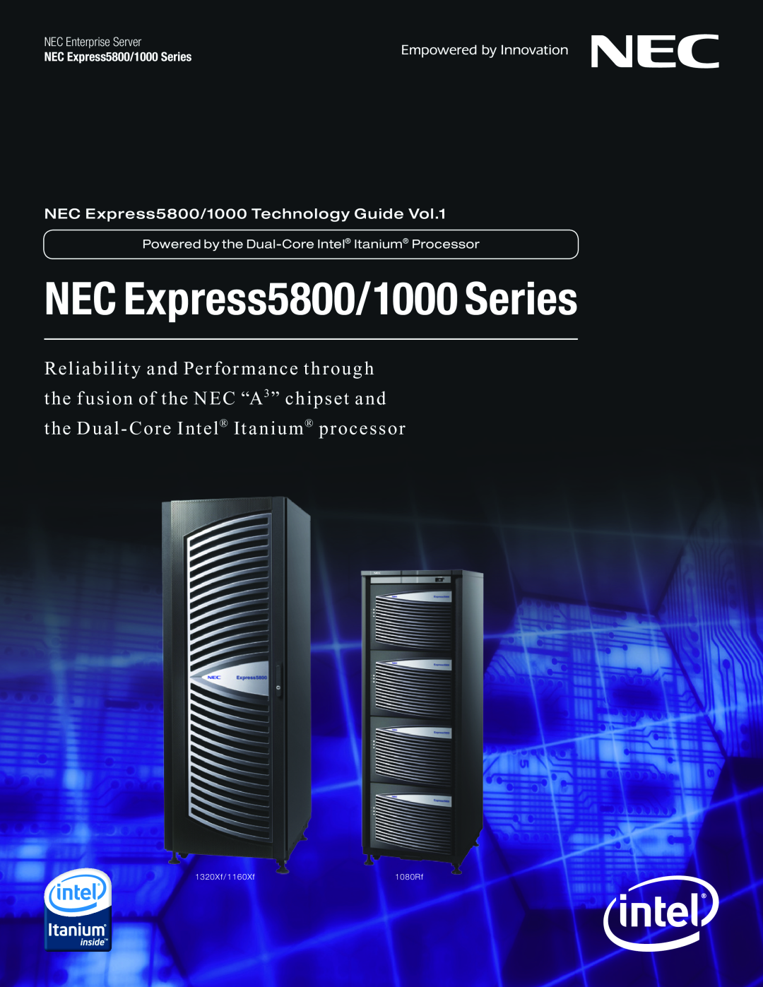 NEC 5800 Series manual NEC Express5800/1000 Series, NEC Express5800/1000 Technology Guide Vol.1, NEC Enterprise Server 