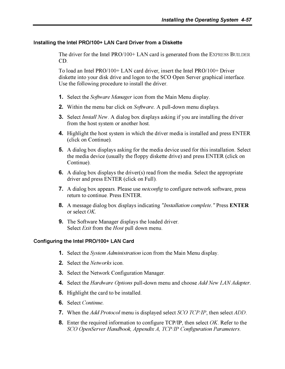 NEC 5800 manual Select Continue 