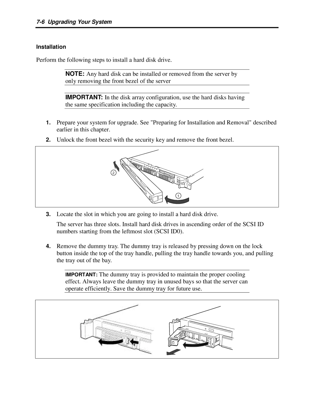 NEC 5800 manual Installation 