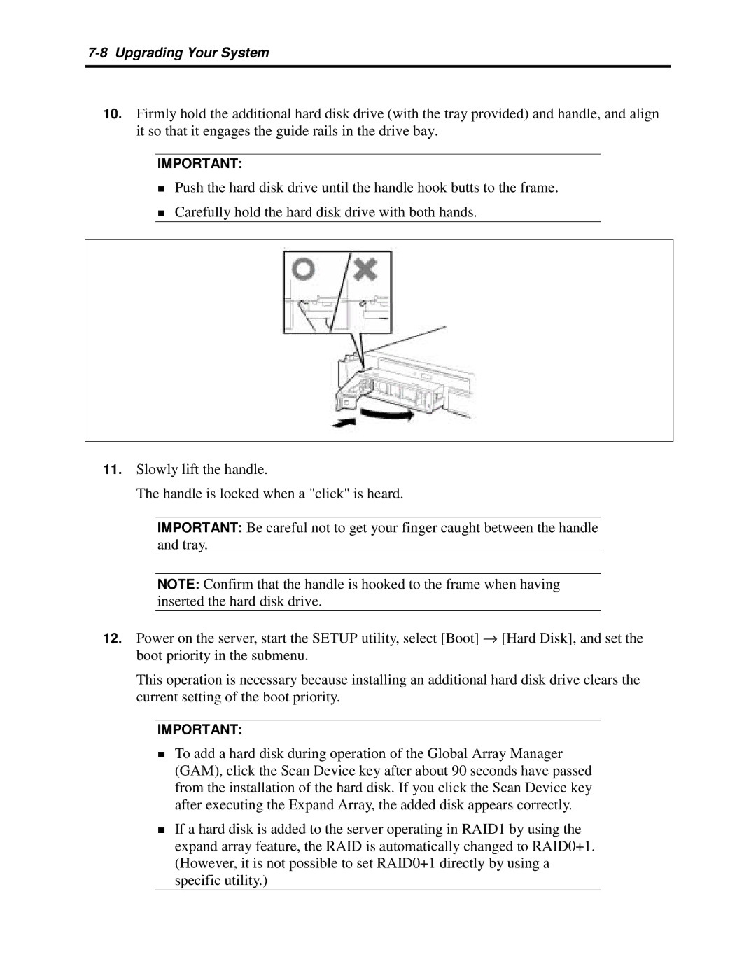 NEC 5800 manual Upgrading Your System 