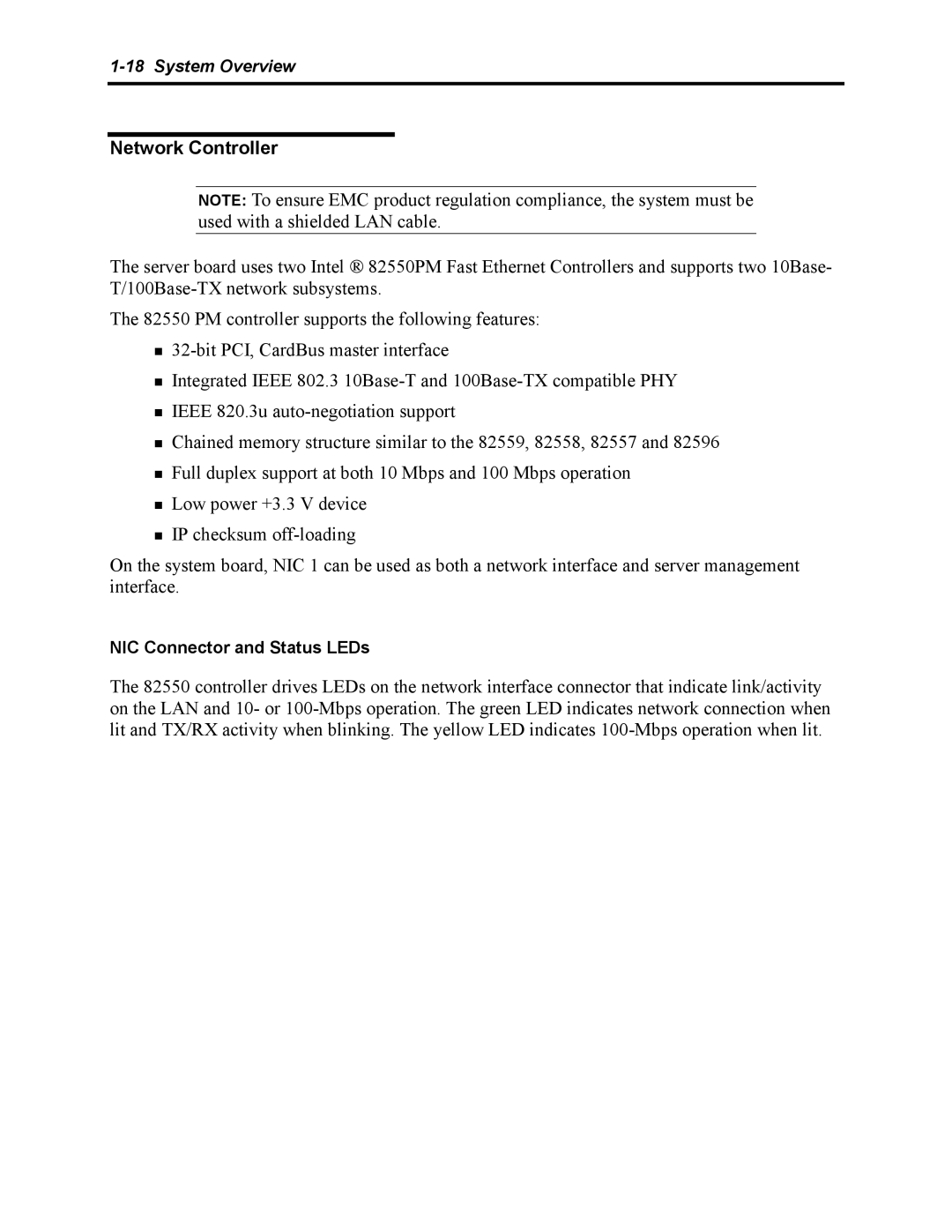 NEC 5800 manual Network Controller 