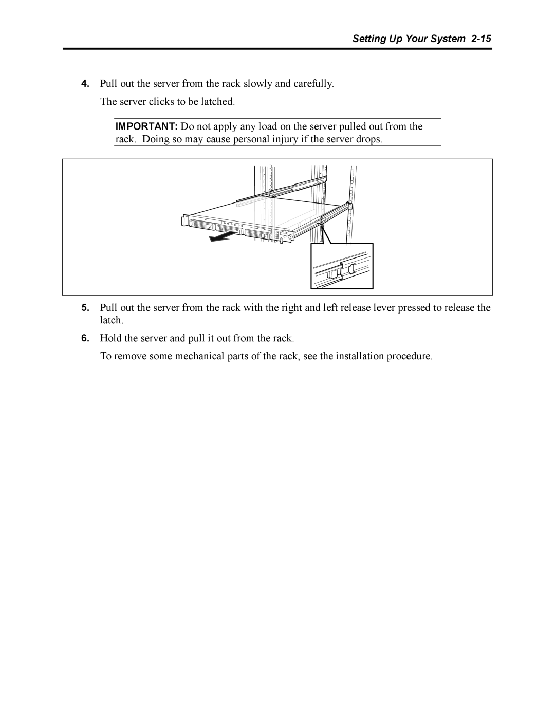 NEC 5800 manual Setting Up Your System 