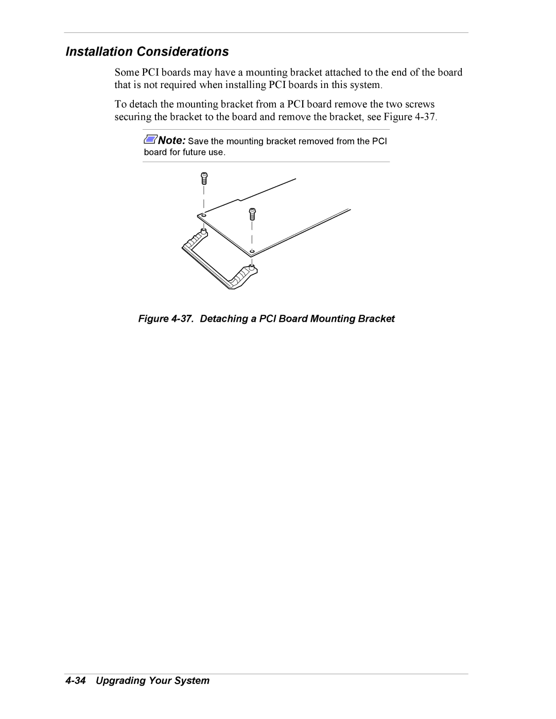 NEC 5800/180Ra-7 manual Installation Considerations 