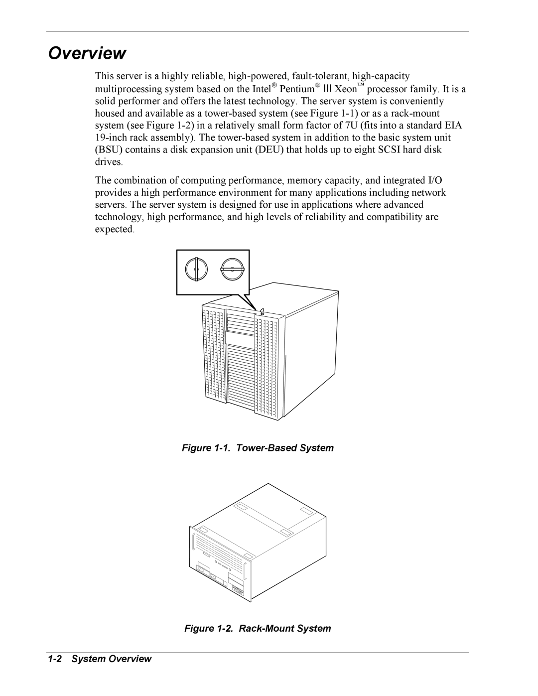 NEC 5800/180Ra-7 manual Overview, Tower-Based System 