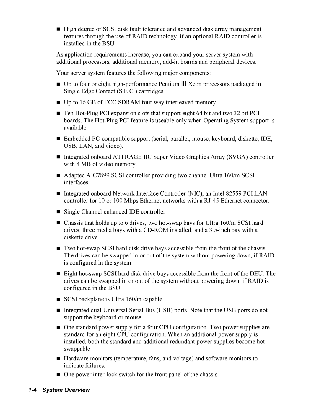 NEC 5800/180Ra-7 manual System Overview 