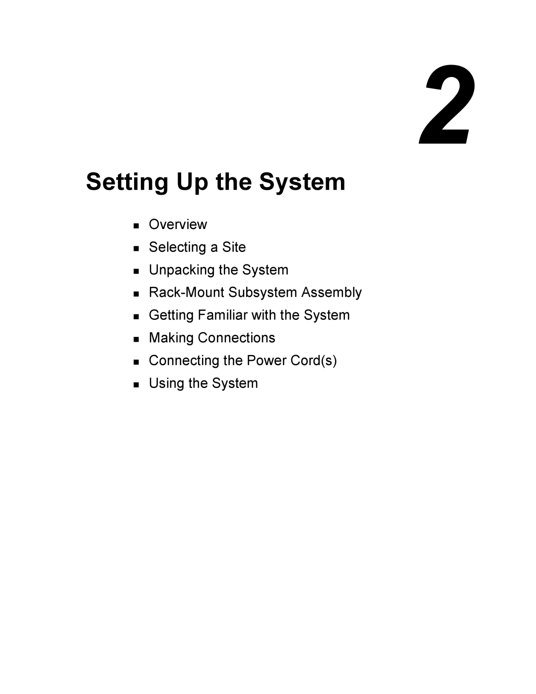 NEC 5800/180Ra-7 manual Setting Up the System 