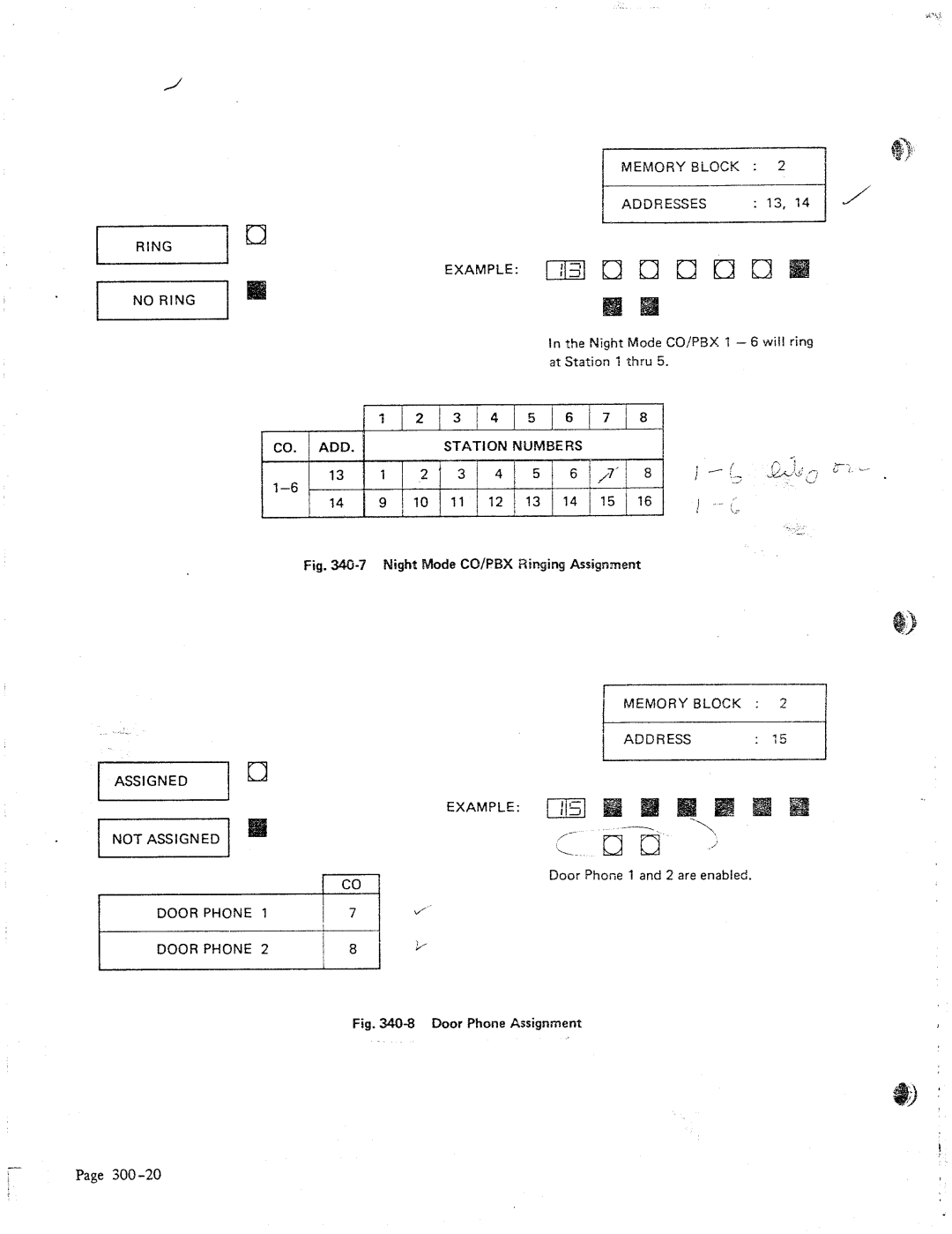 NEC 616 manual Memoryblock Address Example 