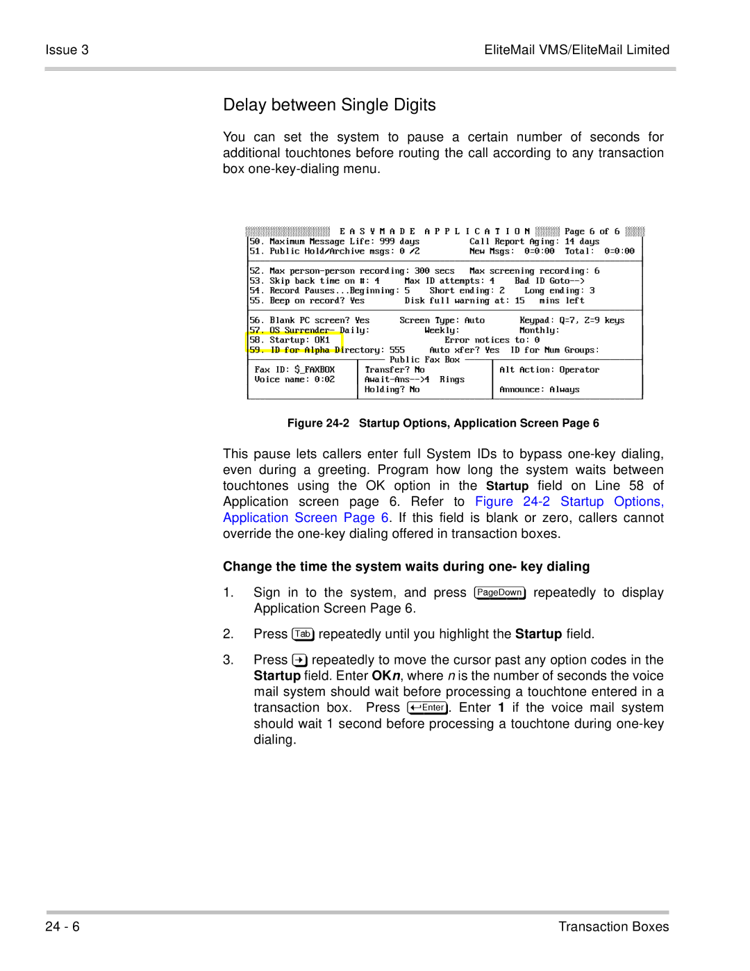 NEC 750370 manual Delay between Single Digits, You Can set System to Pause a, Number Seconds 