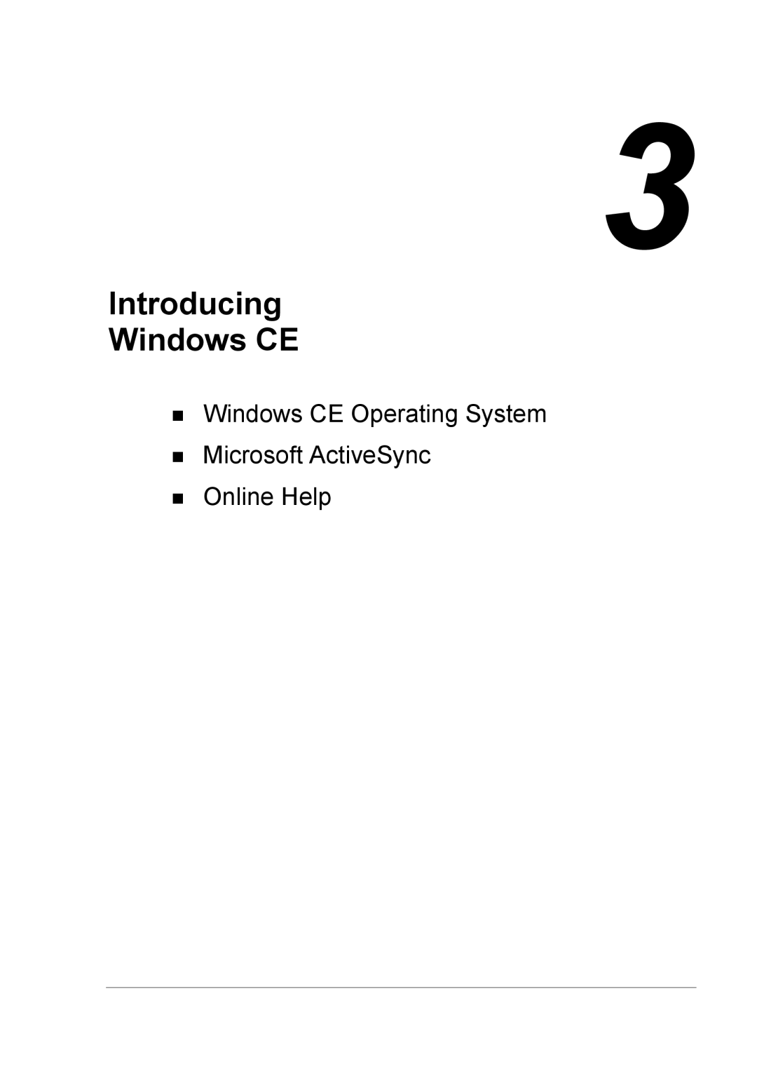 NEC 790 manual Introducing Windows CE 