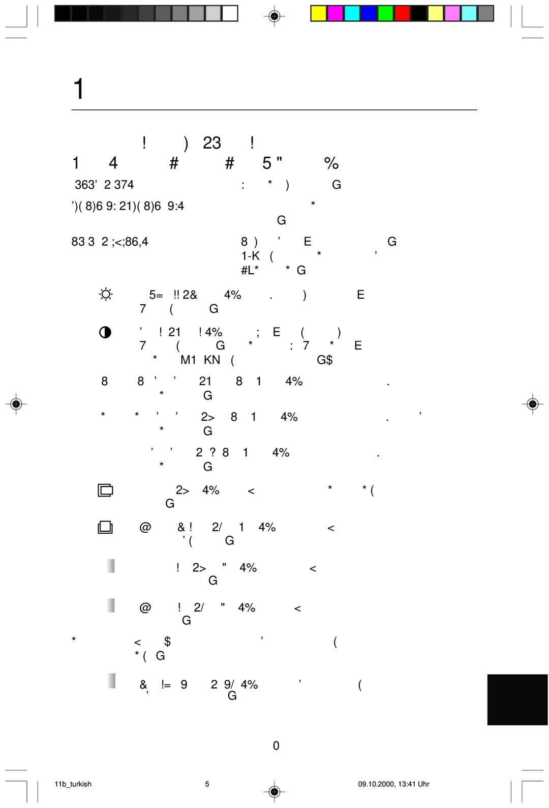 NEC 95F user manual Kontroller, Reset Sifirla 