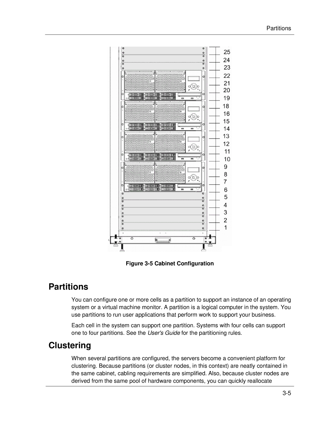 NEC A1160 manual Partitions, Clustering 