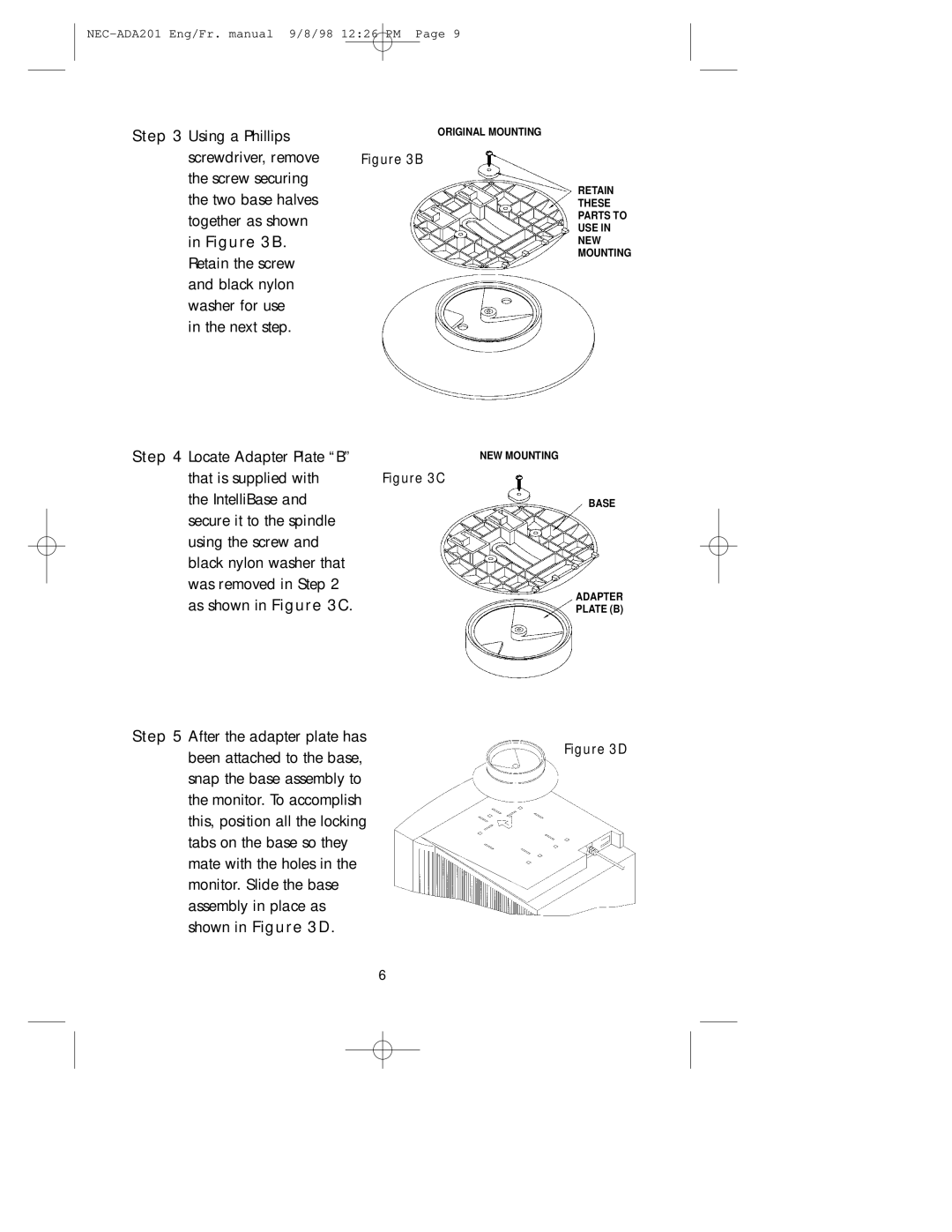 NEC A3842, IB-AUDIO, IntelliBase user manual Using a Phillips 