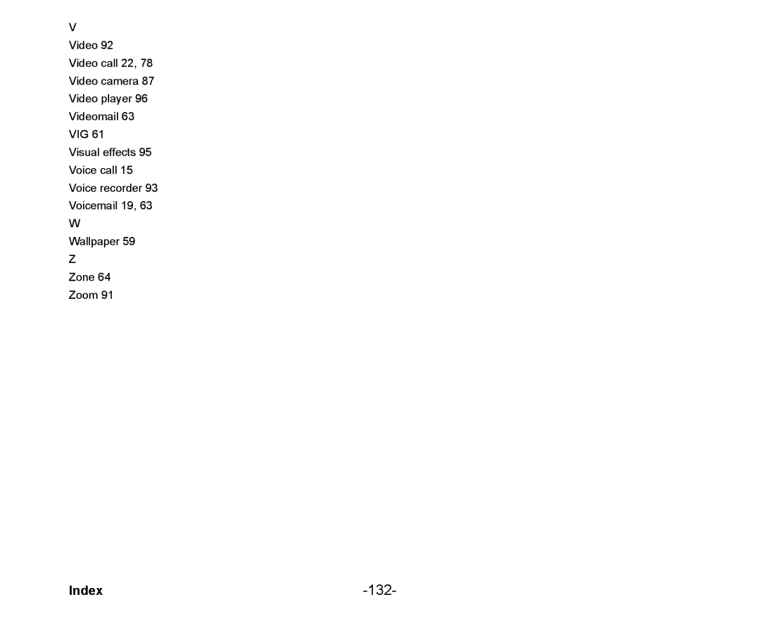 NEC Cell Phone manual 132 