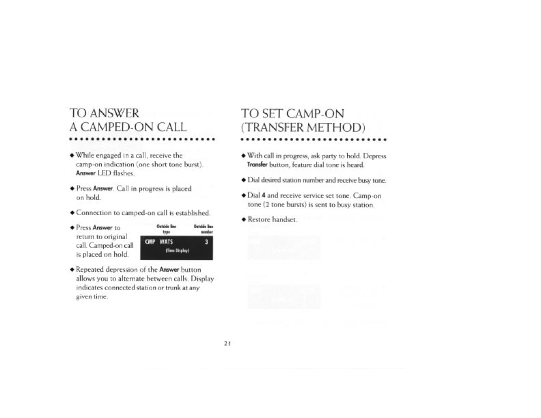 NEC DTerm Series E Telephones manual 