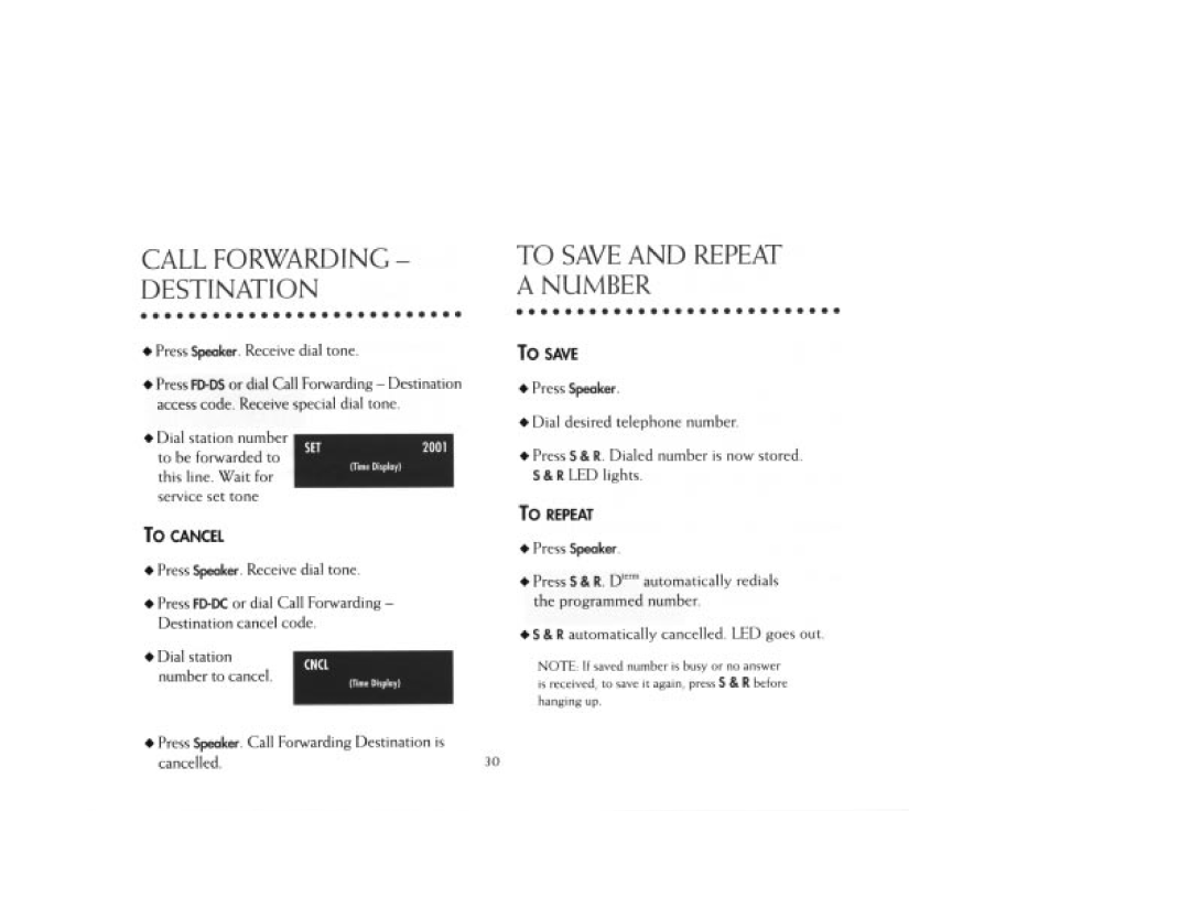 NEC DTerm Series E Telephones manual 