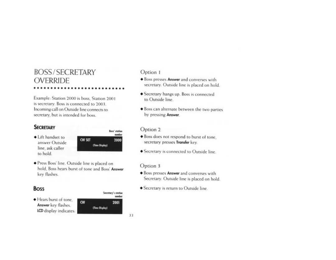 NEC DTerm Series E Telephones manual 