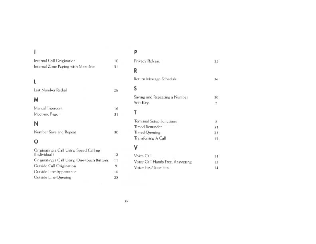 NEC DTerm Series E Telephones manual 