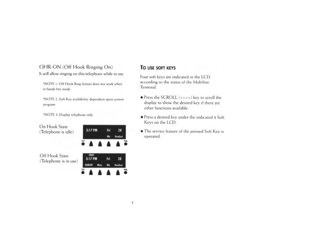 NEC DTerm Series E Telephones manual 