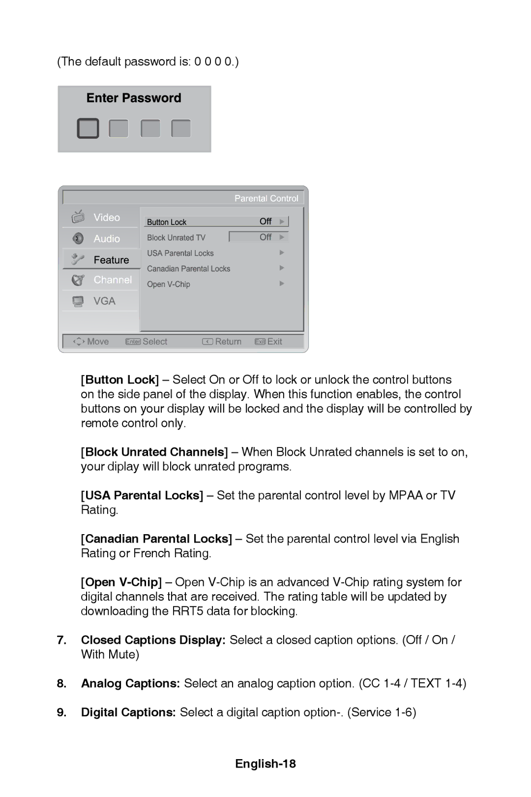 NEC E421, E321 user manual English-18 