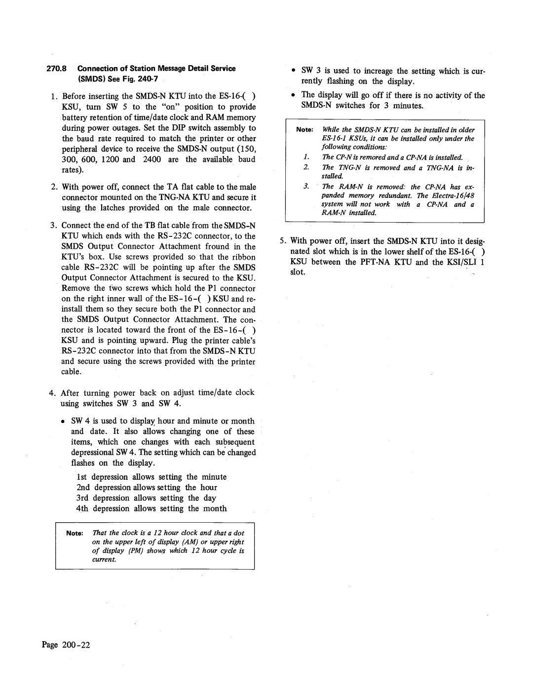 NEC 48, Electra-16 manual 