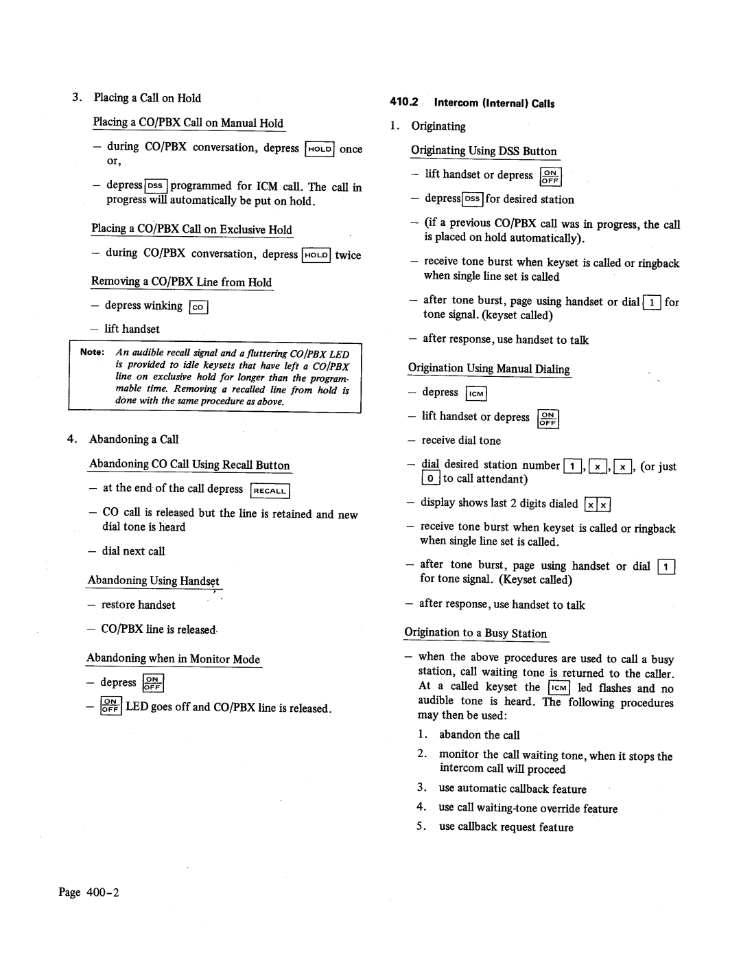 NEC 48, Electra-16 manual 