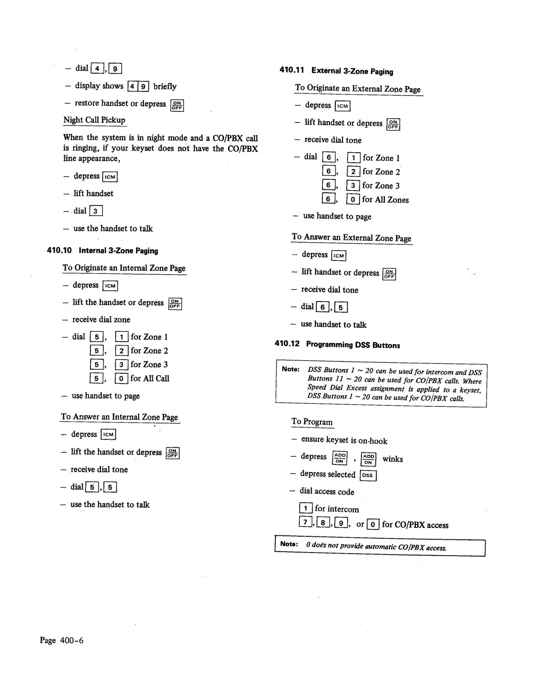 NEC 48, Electra-16 manual 