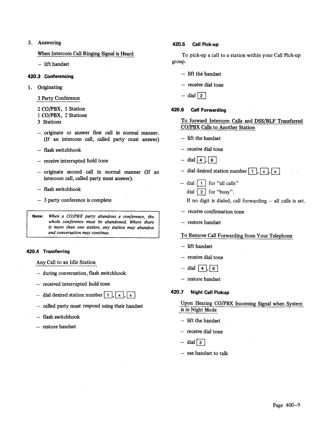 NEC Electra-16, 48 manual 