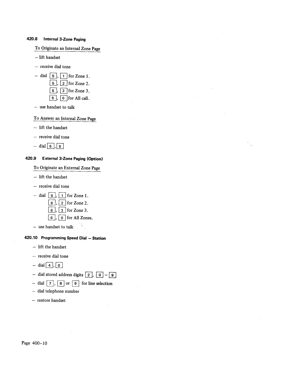 NEC 48, Electra-16 manual 