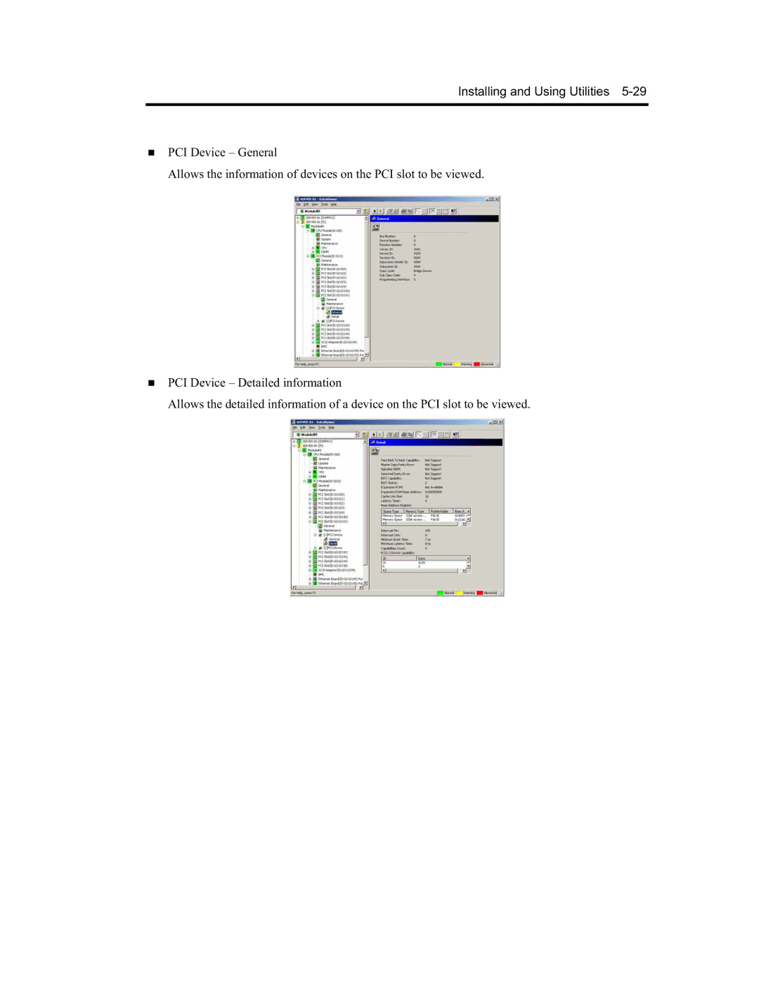 NEC EXP320B, EXP320A, N8800-091F, N8800-090F manual Installing and Using Utilities 