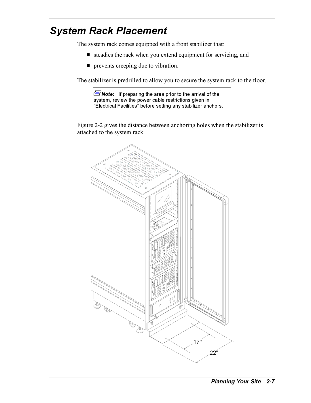 NEC EXPRESS800 manual System Rack Placement 